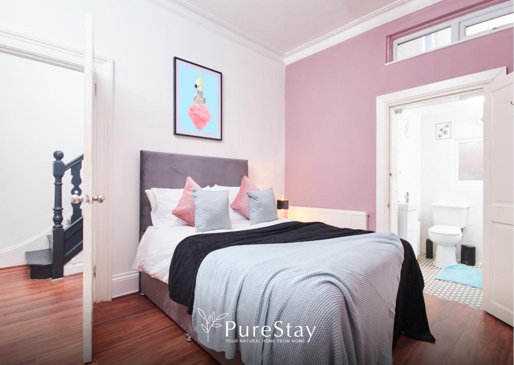 5 Bed House In Leamington Spa Perfect For Contractors With 7 Beds By Purestay - 14 Night Min! Esterno foto