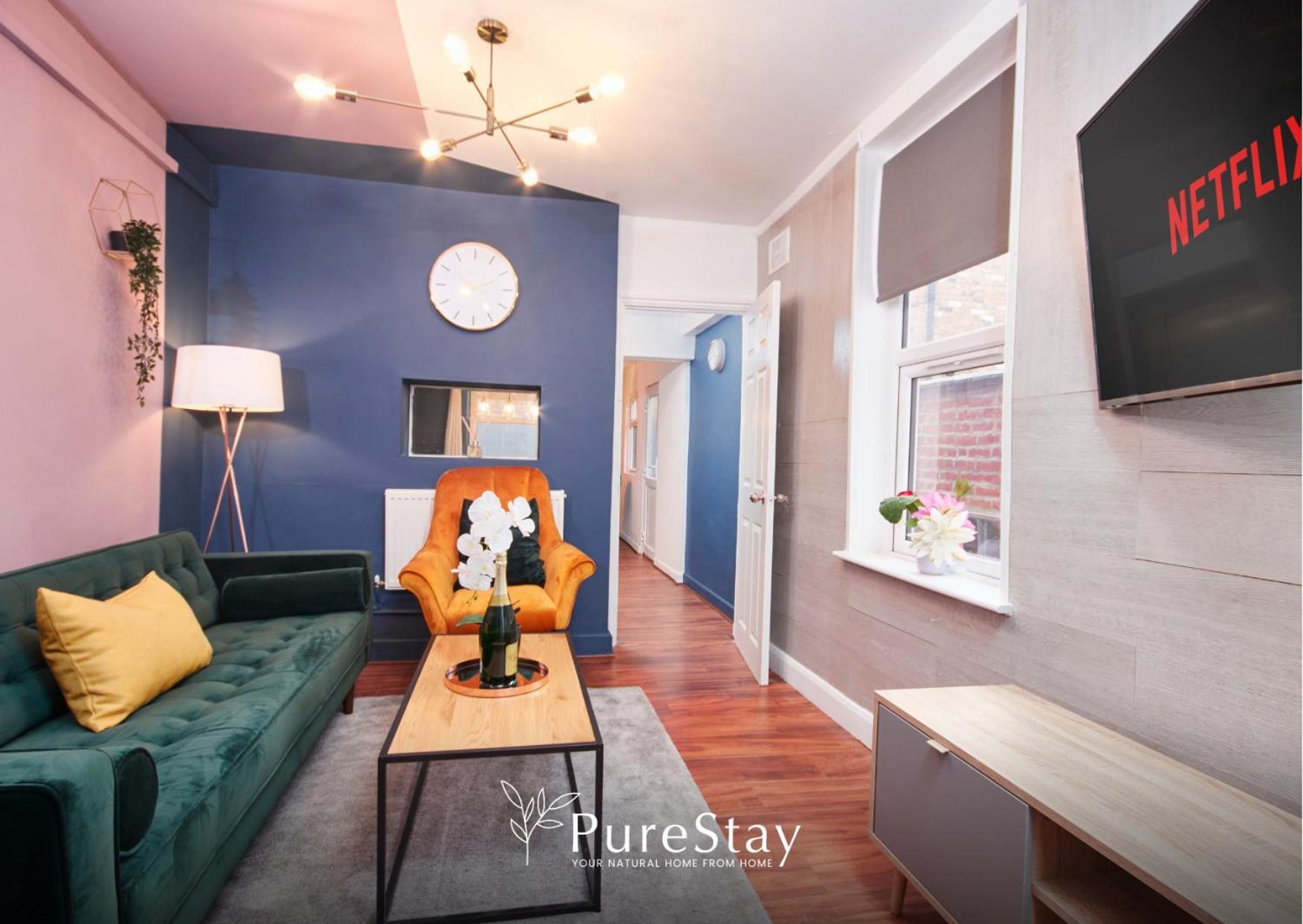 5 Bed House In Leamington Spa Perfect For Contractors With 7 Beds By Purestay - 14 Night Min! Esterno foto