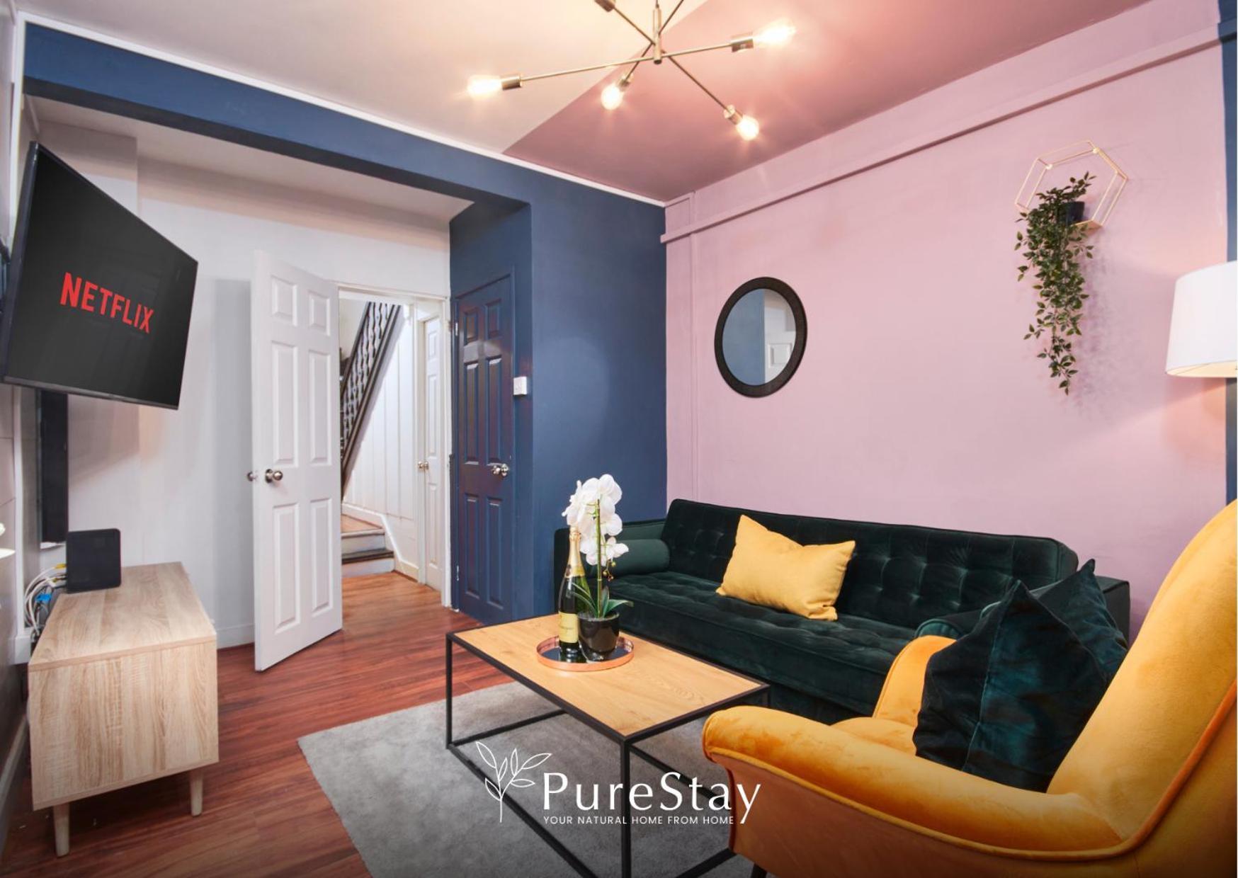 5 Bed House In Leamington Spa Perfect For Contractors With 7 Beds By Purestay - 14 Night Min! Esterno foto